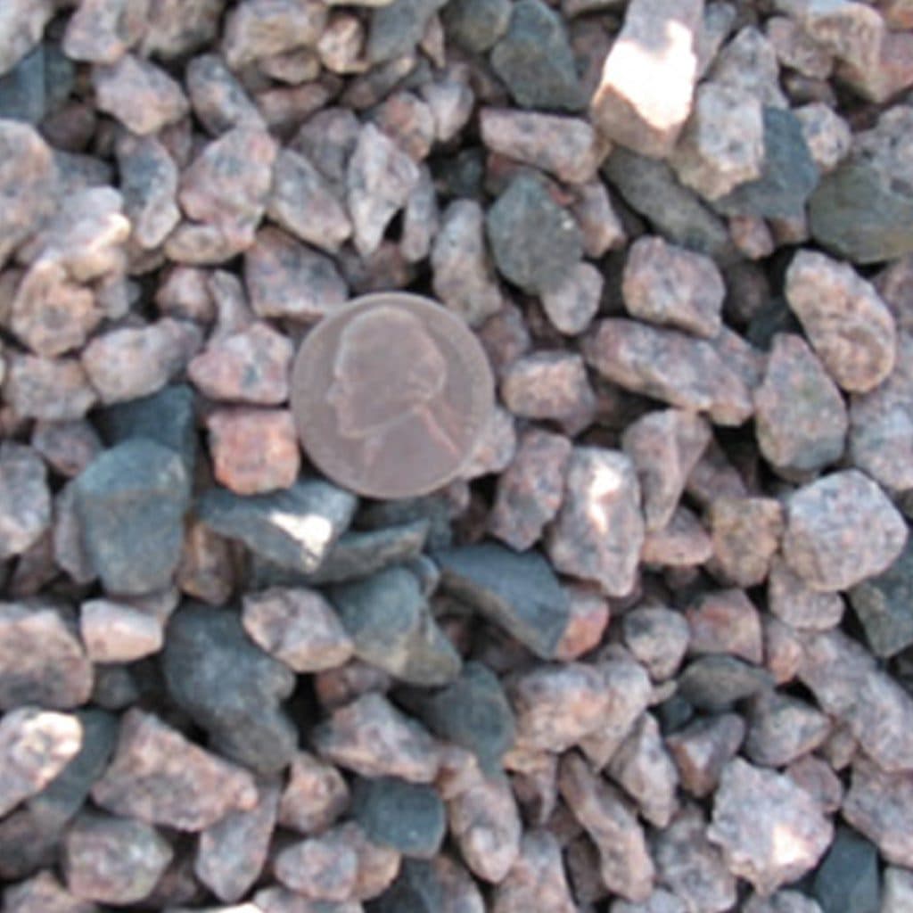 Crushed Granite - 1/2" rock
