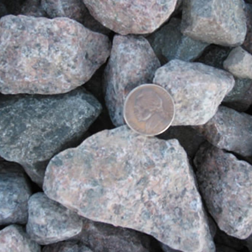 Crushed Granite - 2-1/2" down to 1"