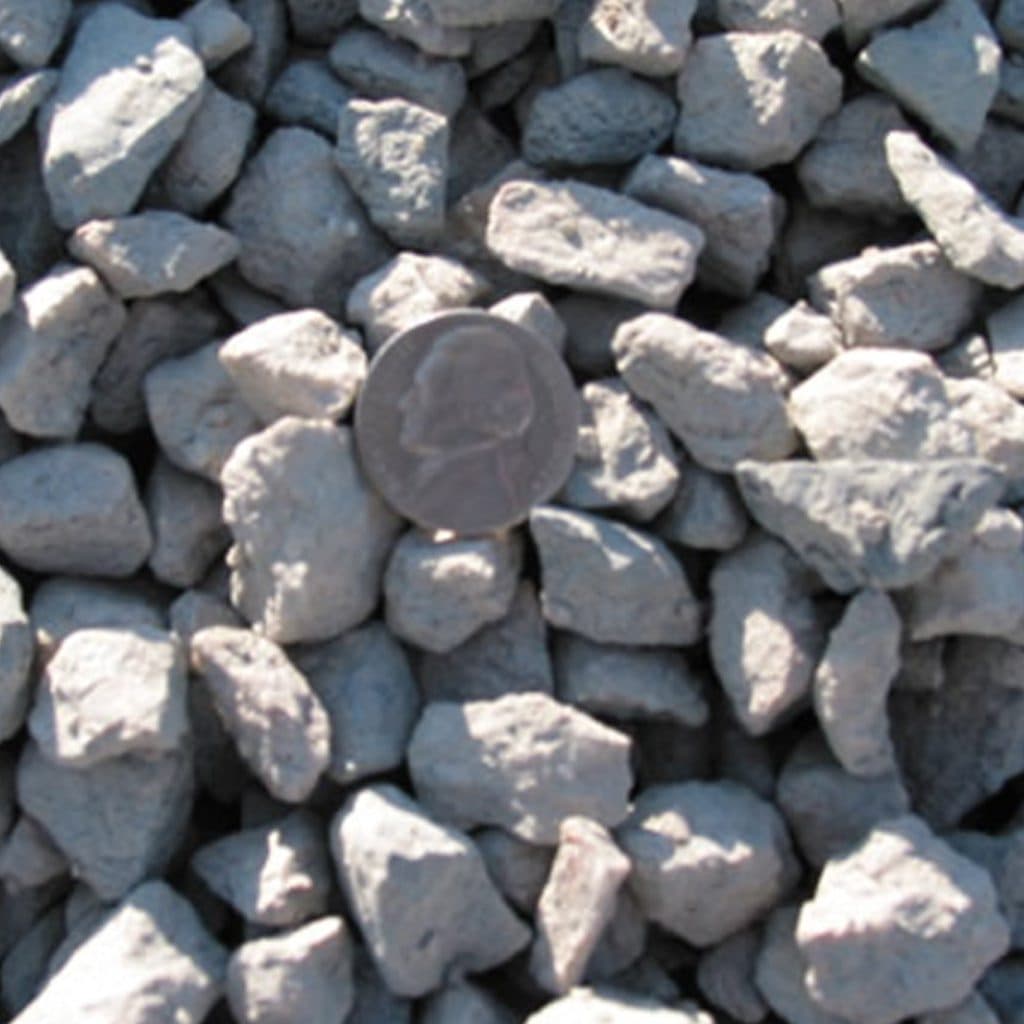 Crushed Granite - 3/4 rock down to 1/8"