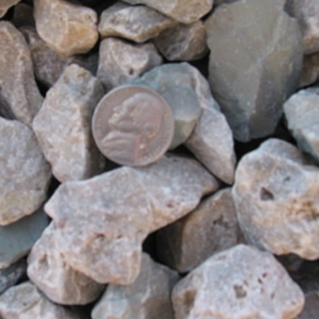 Crushed Limestone - 1" down to 1/2"