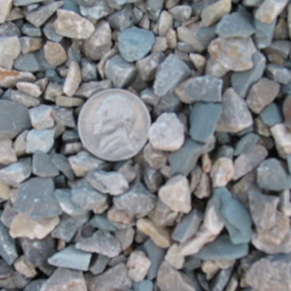 Crushed Limestone - 1/2" rock and down