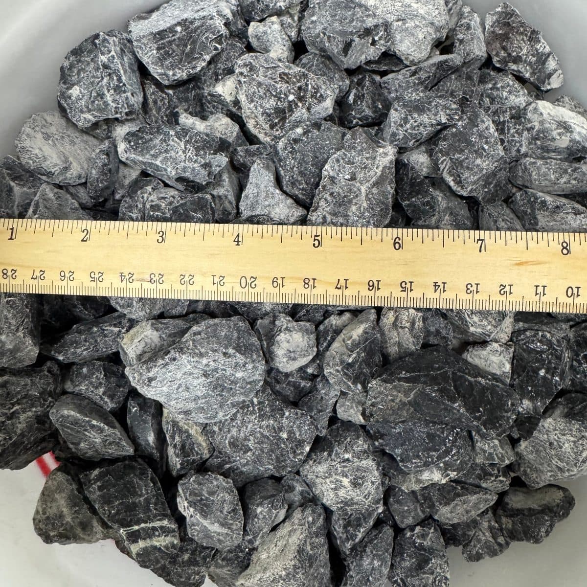 Black Marble Chips – 1″ to 2″