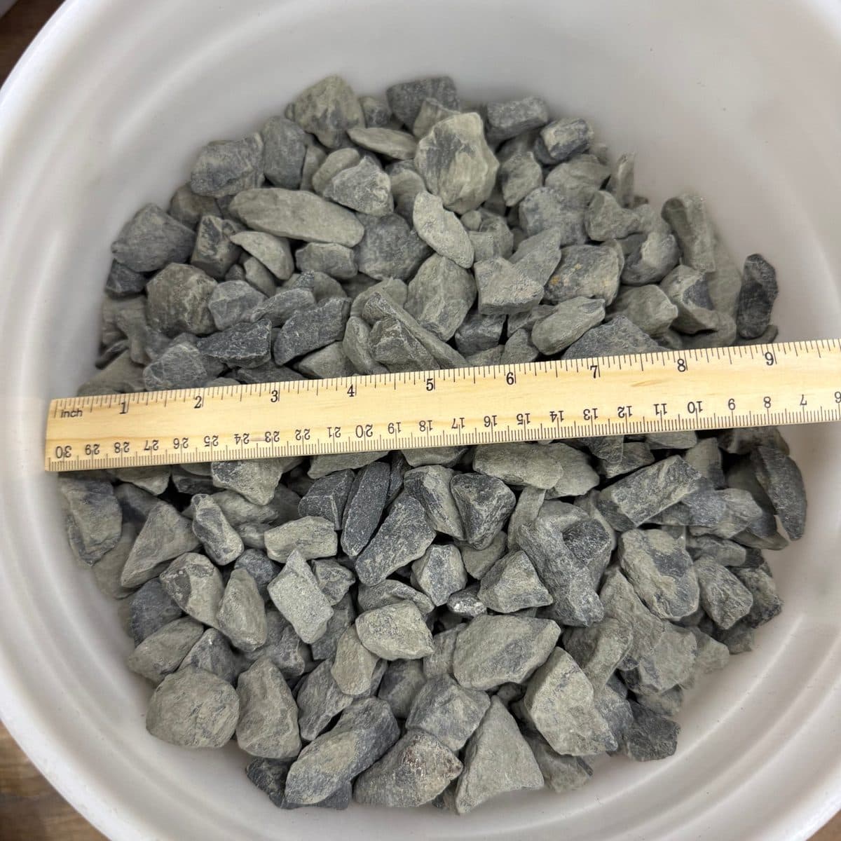 Gray Crushed Stone – 1-1/2″