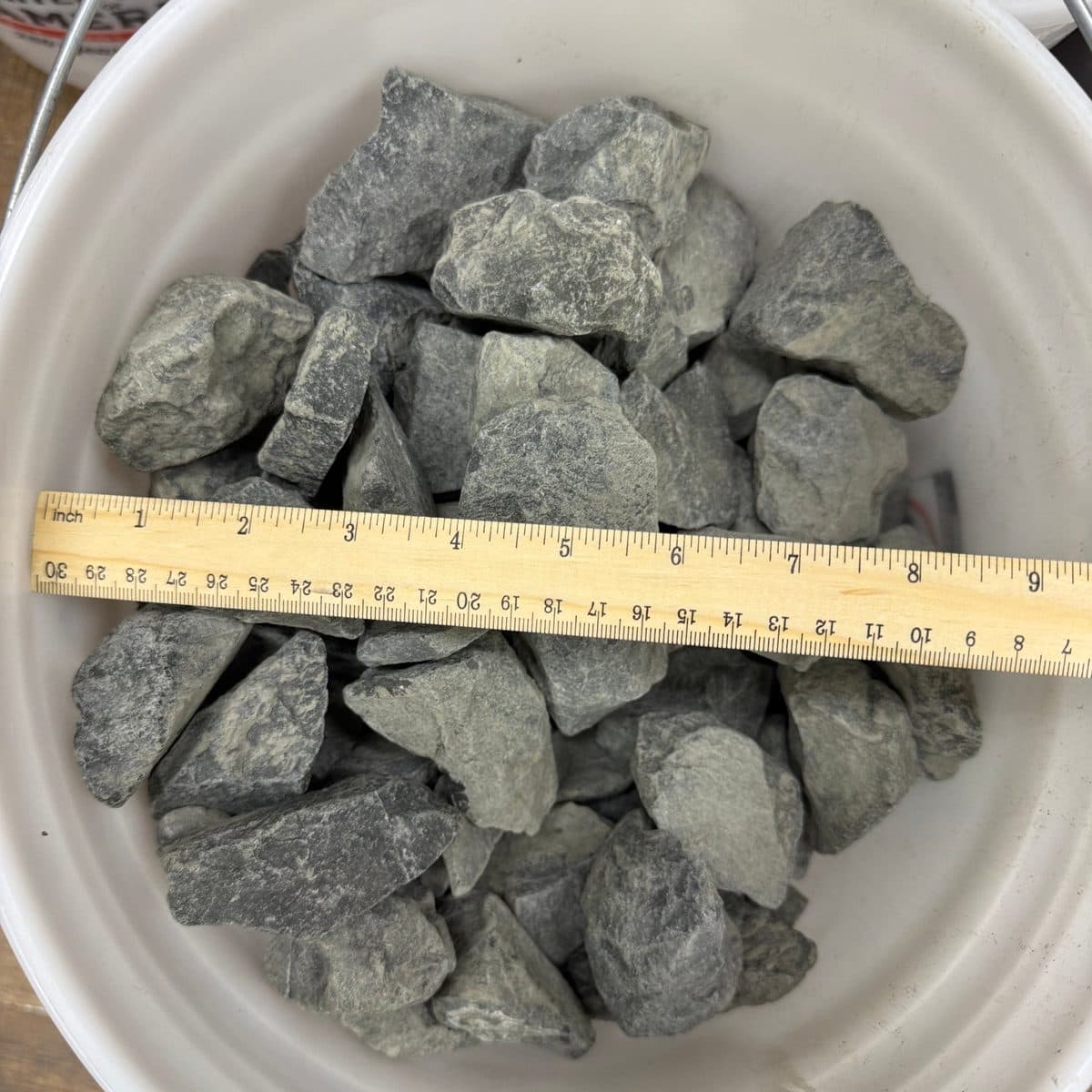 Gray Crushed Stone – 2″ to 3″