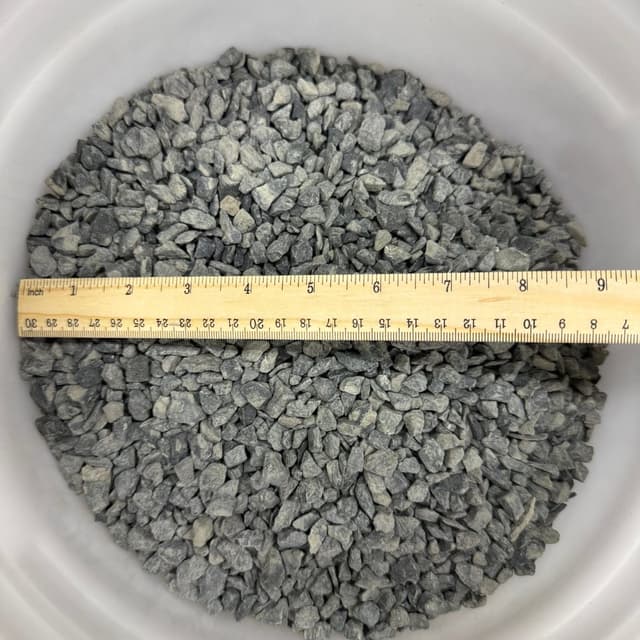Gray Crushed Stone – 3/8″