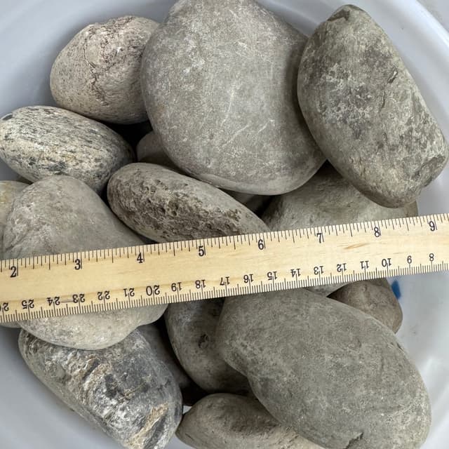 Gray River Rock – 3″ to 5″