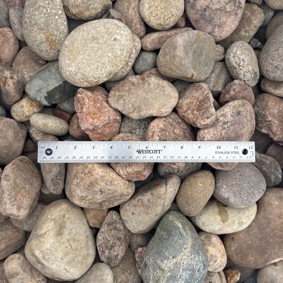 Mixed Granite River Rock – 2″ to 5″