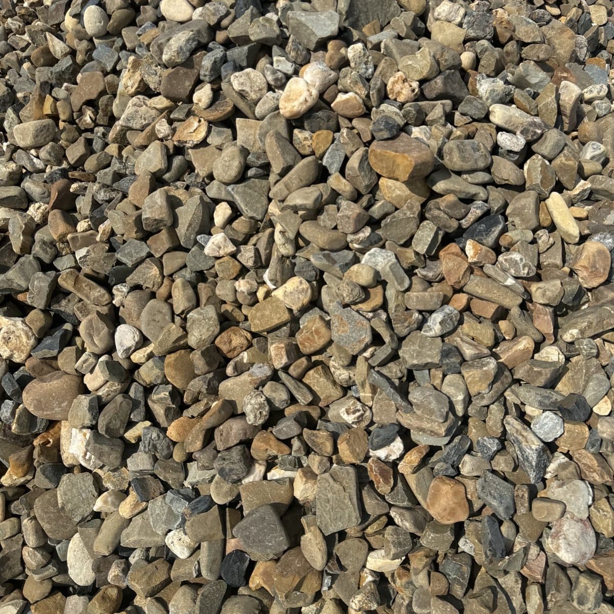 Mixed Gray River Gravel – 3/4″ to 1-1/2″