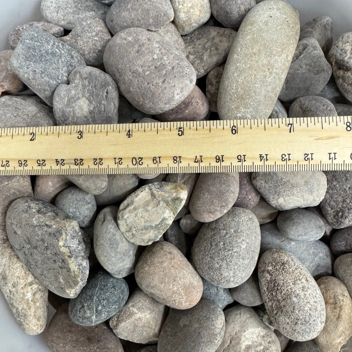 Mixed River Rock – 1″ to 3″