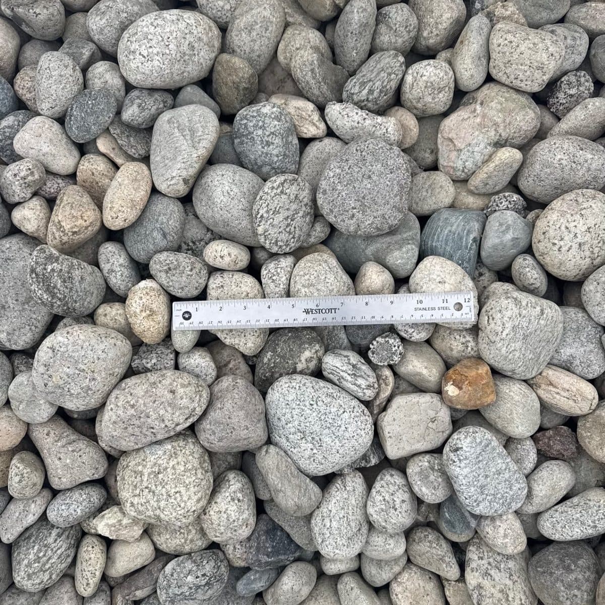 Salt & Pepper River Rock – 2″ to 4″