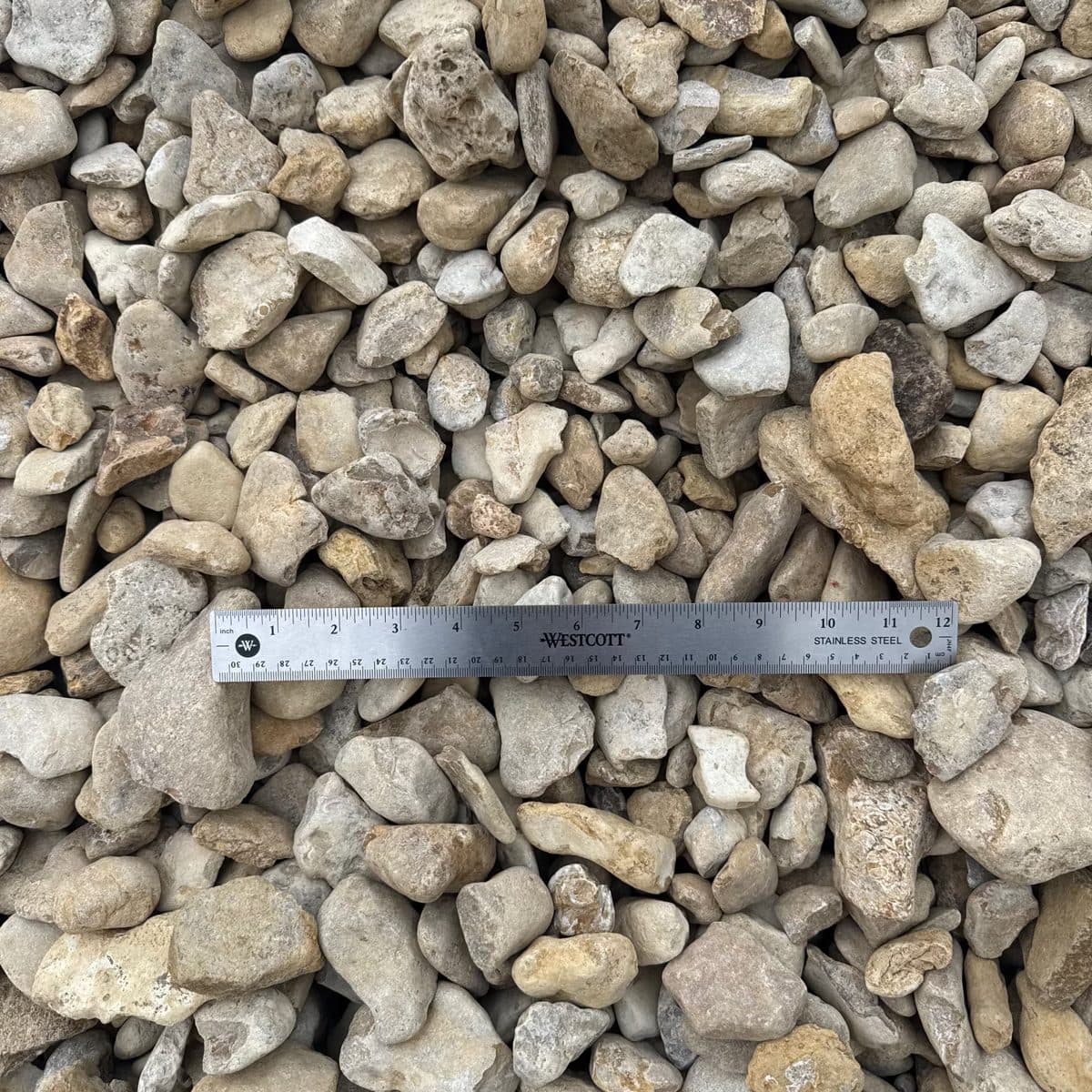 Tan River Gravel – 1″ to 2″