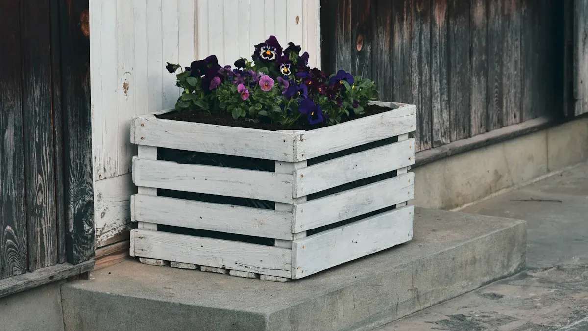 Step-by-Step Assembly of DIY Planters